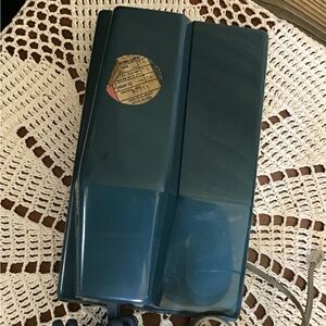 Vintage Blue/Teal push button phone